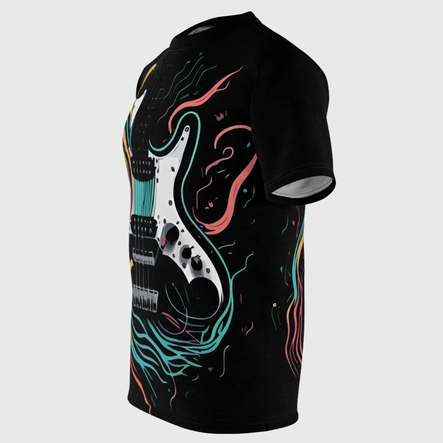 Psychedelic Electric Guitar T-Shirt