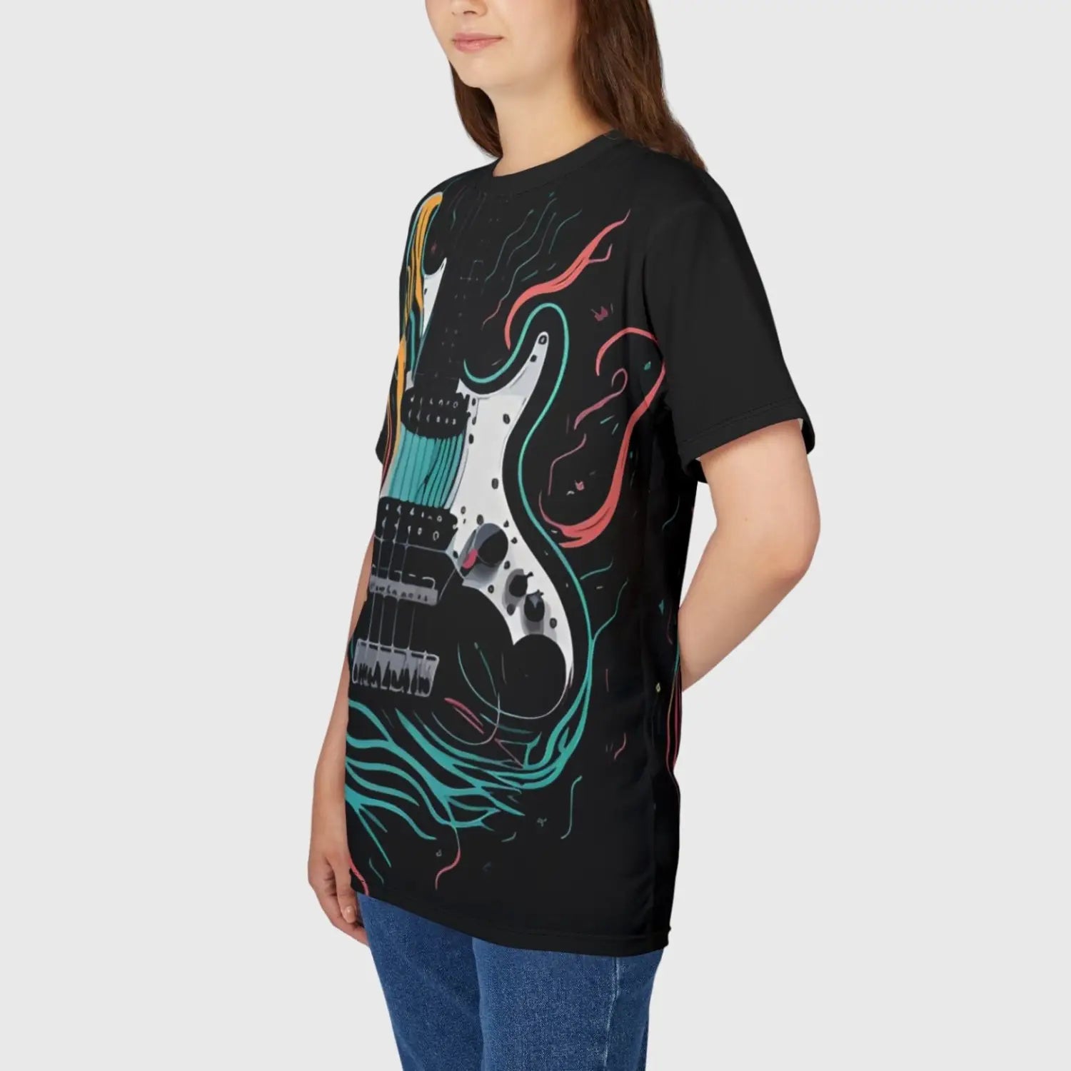 Psychedelic Electric Guitar T-Shirt