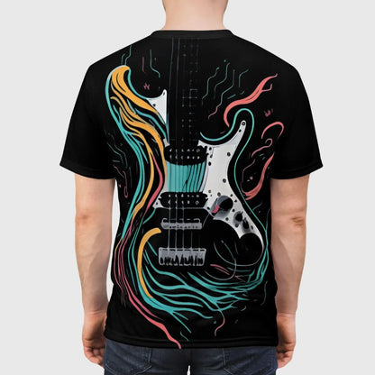 Psychedelic Electric Guitar T-Shirt