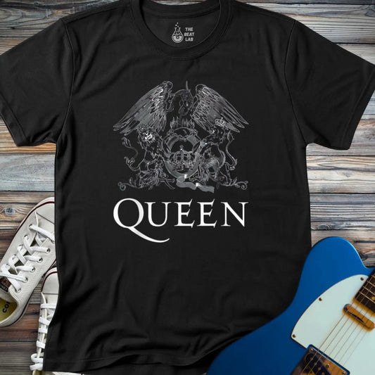 Queen T-shirt - Black / S - T-Shirt