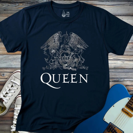Queen T-shirt - Navy / S - T-Shirt