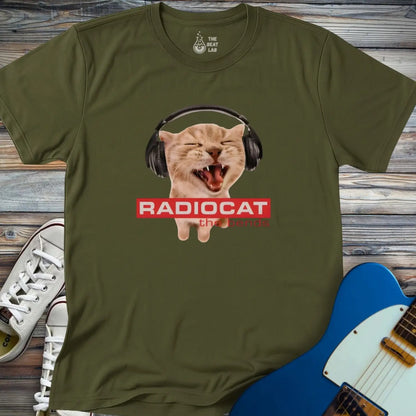 Radiocat the Bends T-shirt - Military Green / S - T-Shirt