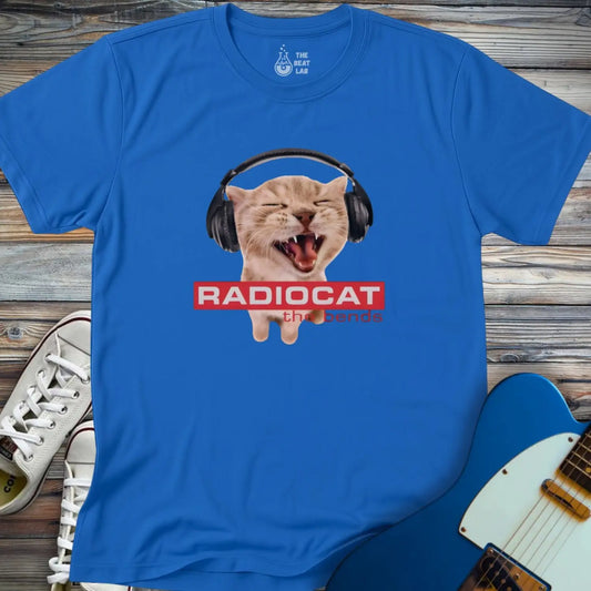 Radiocat the Bends T-shirt - Royal / S - T-Shirt