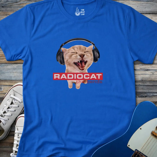 Radiocat the Bends T-shirt - Royal / S - T-Shirt