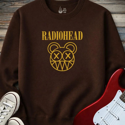 Radiohead Band (I) Crewneck - Dark Chocolate / S - Sweatshirt