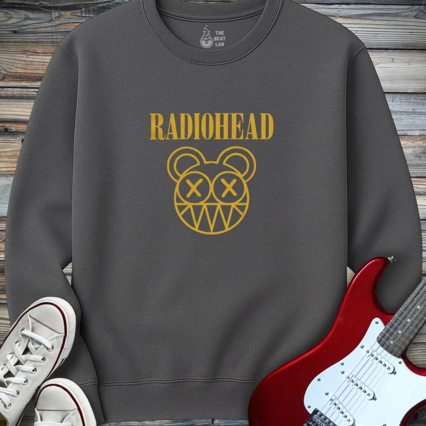 Radiohead Band (I) Crewneck - Dark Heather / S - Sweatshirt
