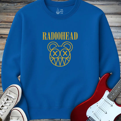 Radiohead Band (I) Crewneck - Royal / S - Sweatshirt
