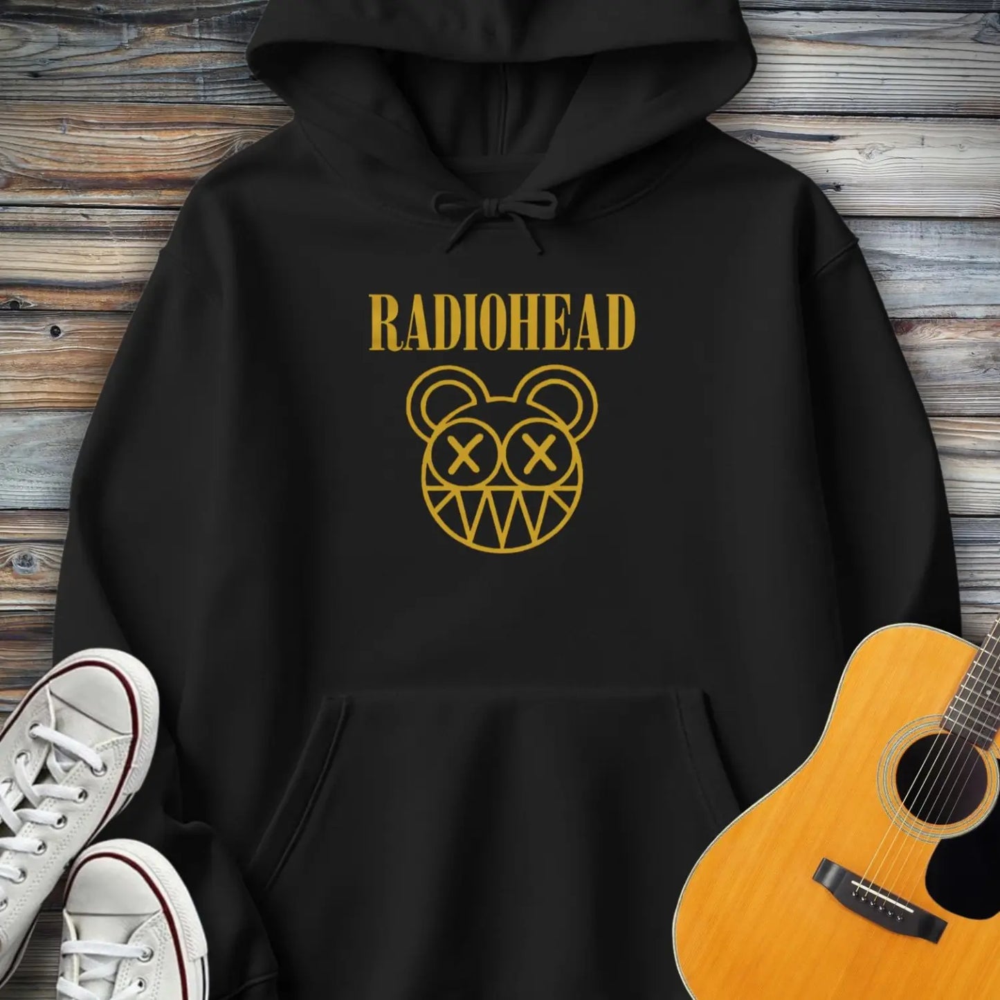 Radiohead Band (I) Hoodie - Black / S - Hoodie