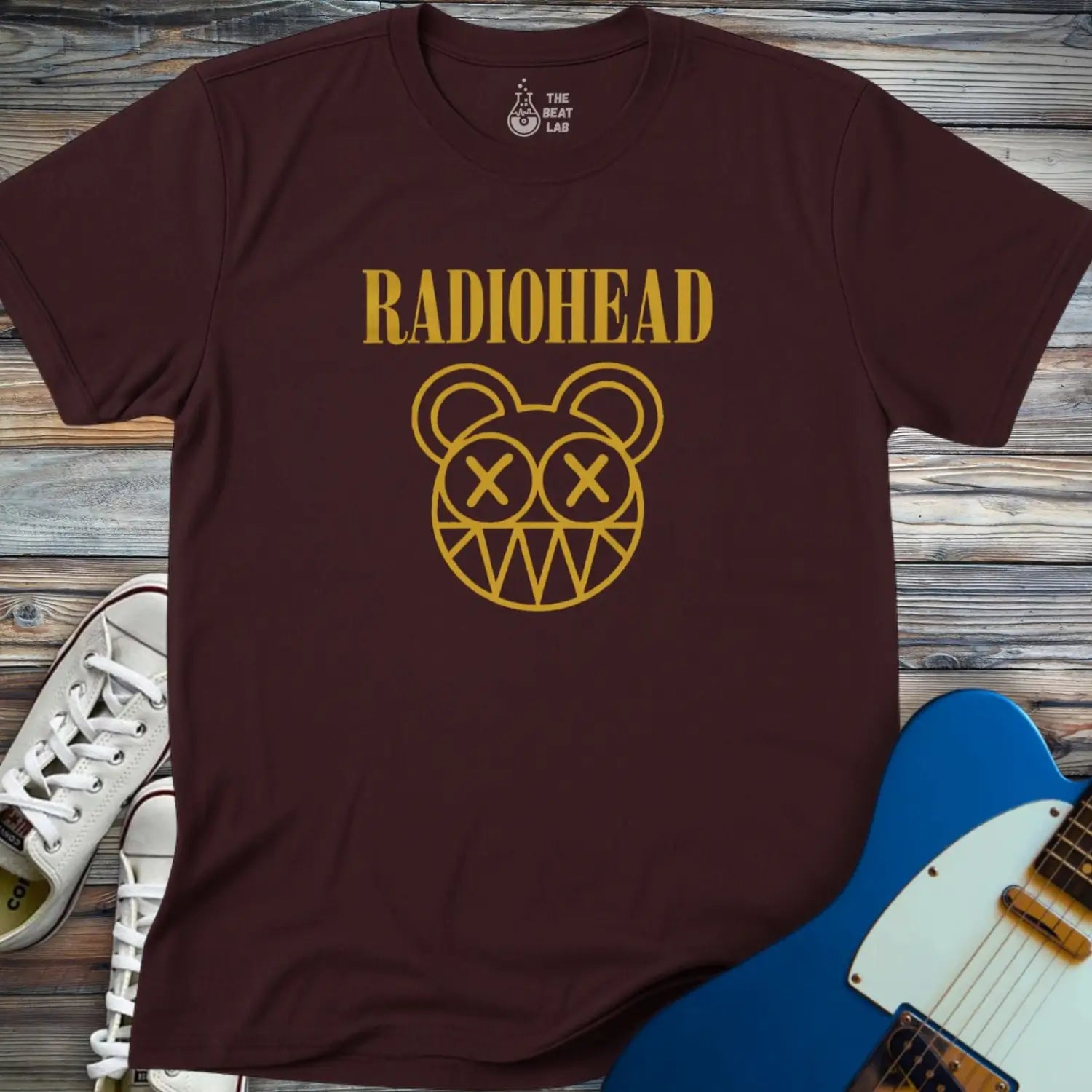 Radiohead Band (I) T-shirt - Dark Chocolate / S - T-Shirt
