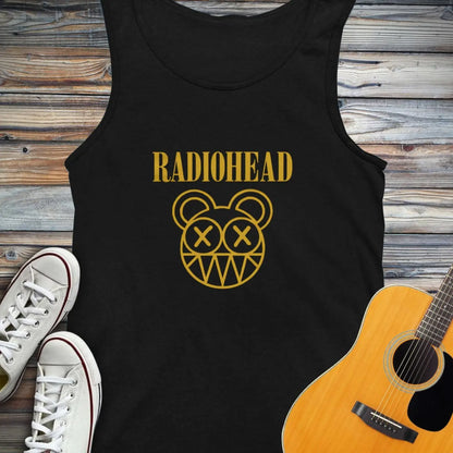 Radiohead Band (I) Tank Top - Black / XS - Tank Top