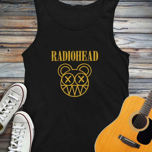 Radiohead Band (I) Tank Top - Black / XS - Tank Top
