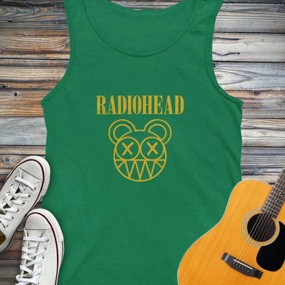 Radiohead Band (I) Tank Top - Kelly / XS - Tank Top