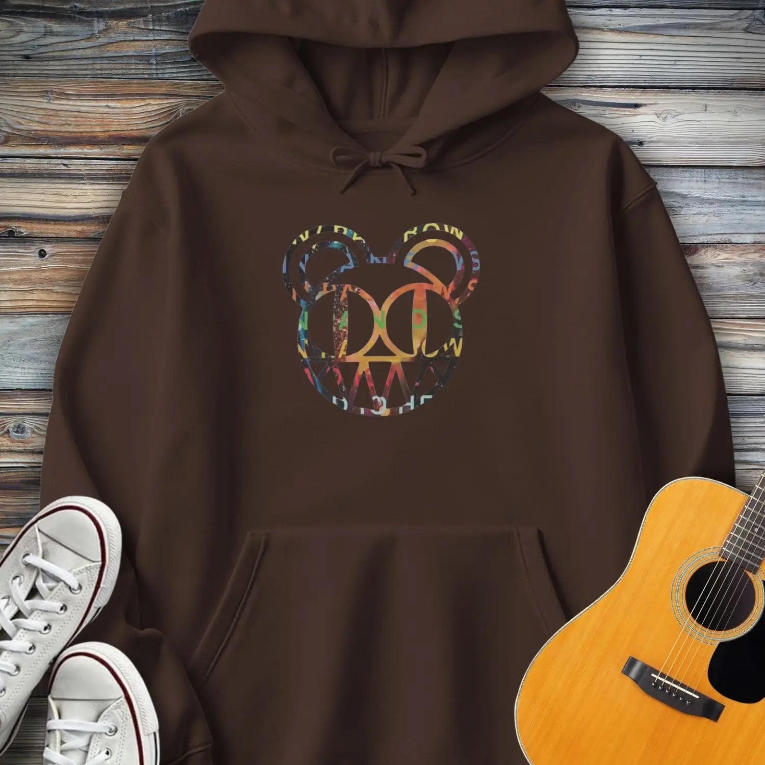 Radiohead Band (II) Hoodie - Dark Chocolate / S - Hoodie