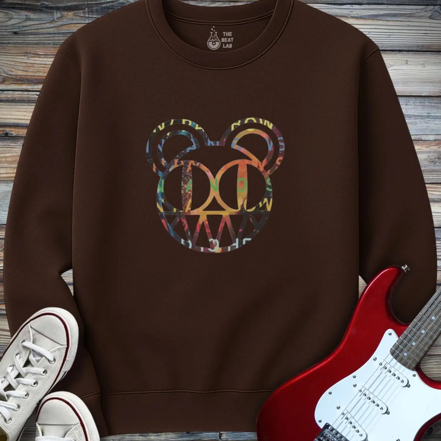 Radiohead Band (II) Sweatshirt - Dark Chocolate / S - Sweatshirt