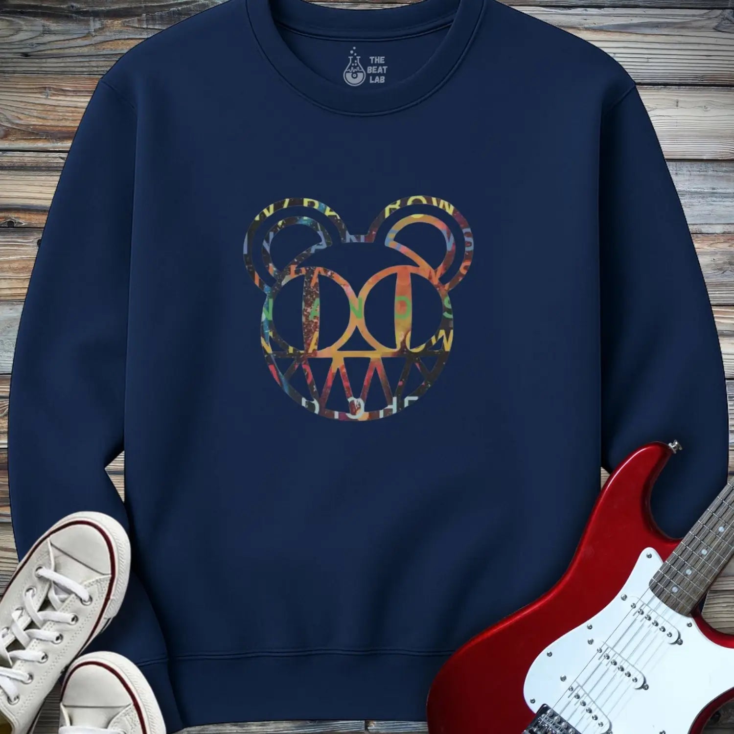 Radiohead Band (II) Sweatshirt - Navy / S - Sweatshirt