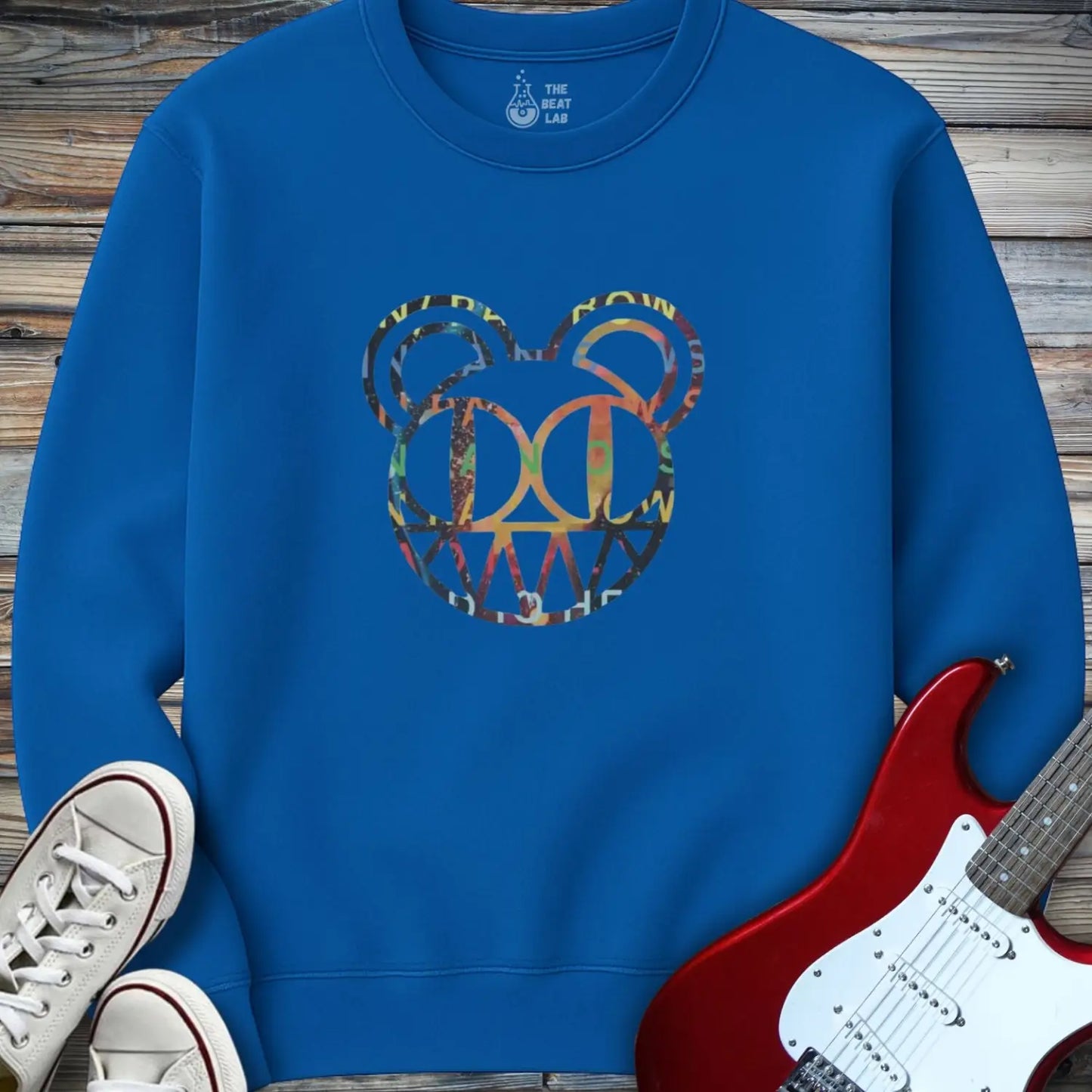 Radiohead Band (II) Sweatshirt - Royal / S - Sweatshirt