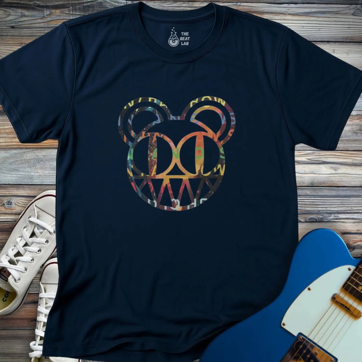 Radiohead Band (II) T-shirt - Navy / S - T-Shirt