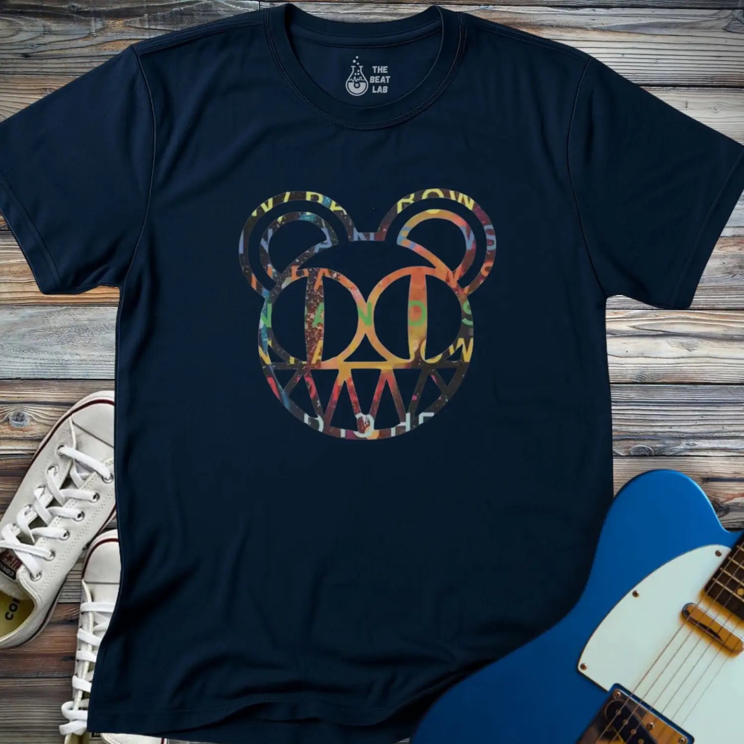 Radiohead Band (II) T-shirt - Navy / S - T-Shirt