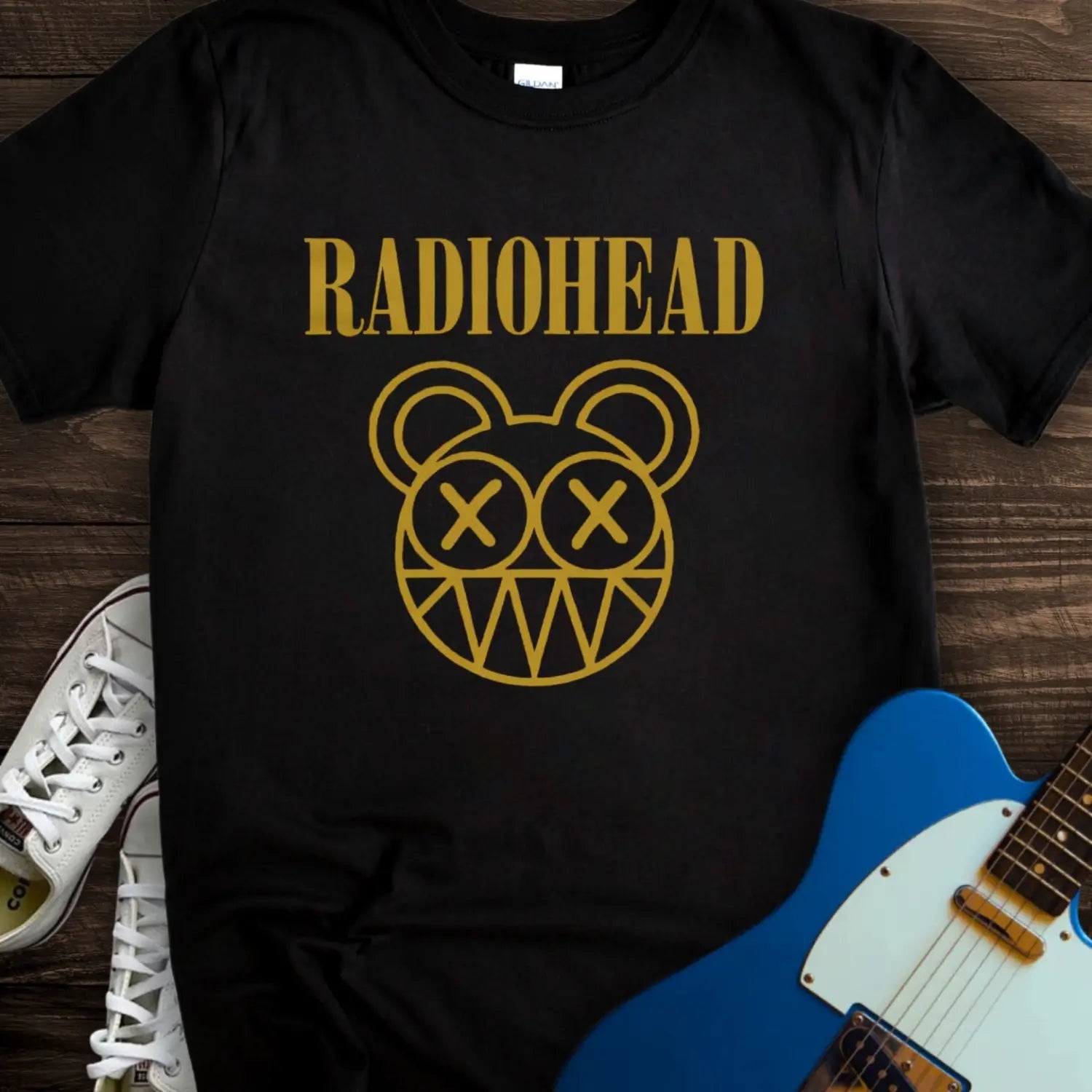 Radiohead Band T-shirt - Black / S - T-Shirt