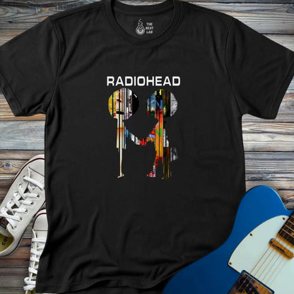 Radiohead Collage T-shirt - Black / S - T-Shirt