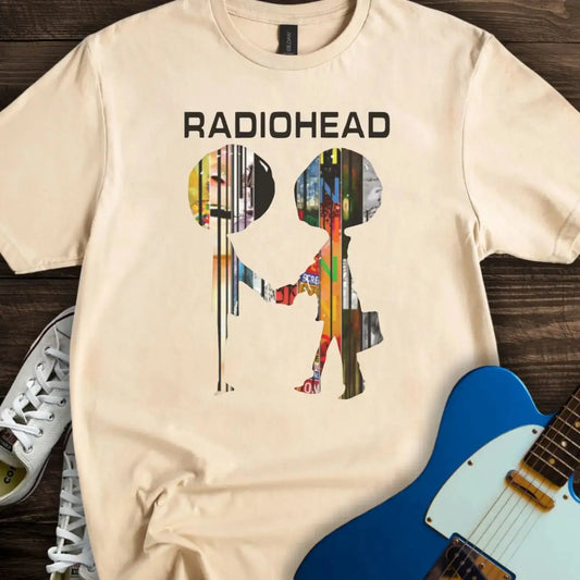Radiohead Collage T-shirt Sand