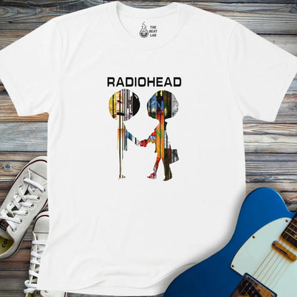 Radiohead Collage T-shirt - White / S - T-Shirt