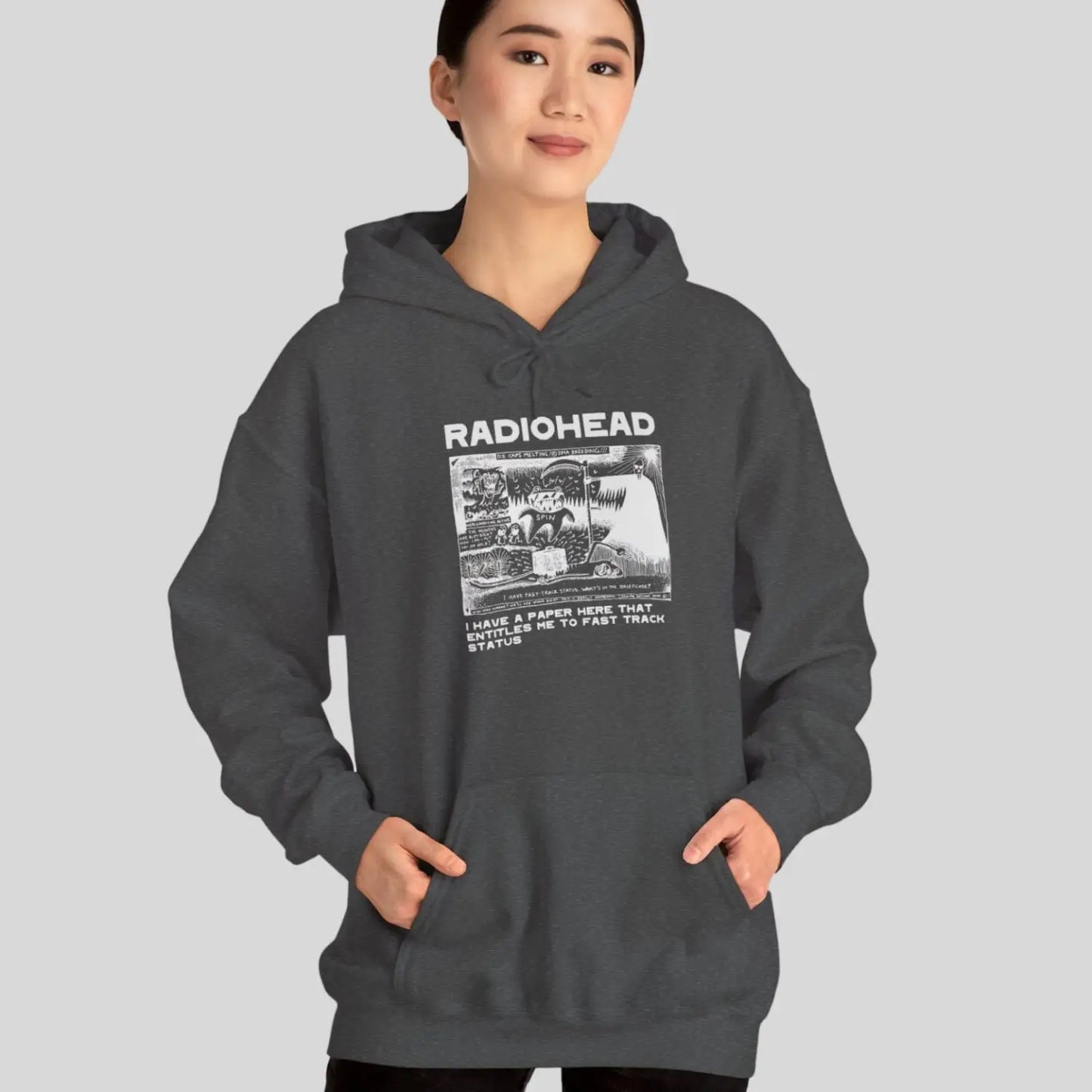 Radiohead Comic Art (I) Hoodie - Hoodie