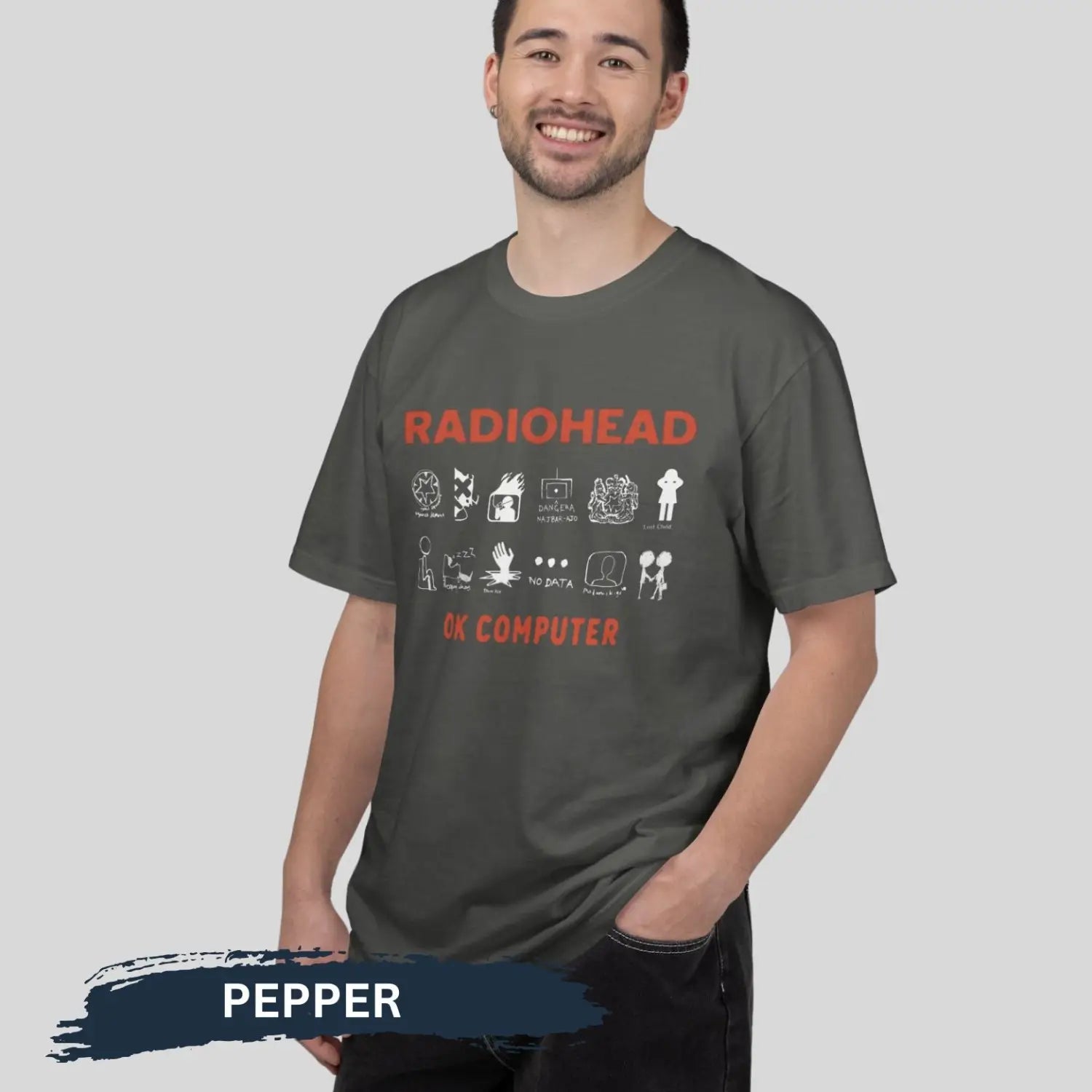 Radiohead Ok Computer Comfort Colors T-shirt - T-Shirt