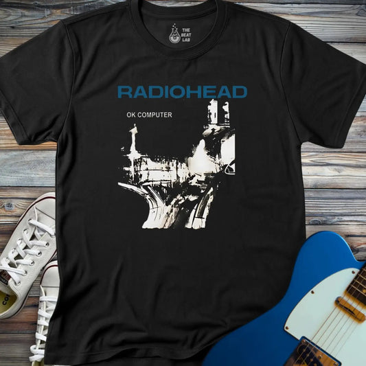 Radiohead Ok Computer (III) T-shirt - Black / S - T-Shirt