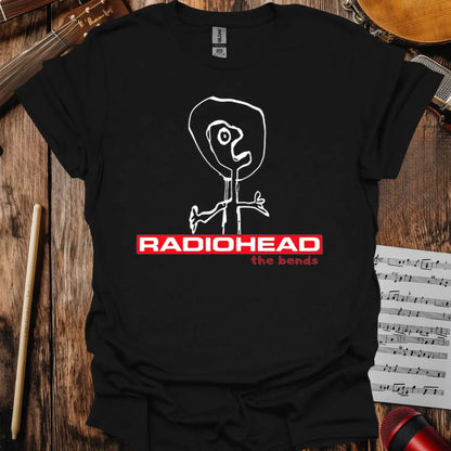 Radiohead The Bends T-shirt - S / Black - T-Shirt