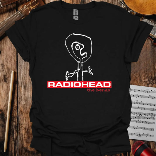 Radiohead The Bends T-shirt - S / Black - T-Shirt