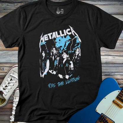 Ride the Lightning T-shirt - Black / S - T-Shirt