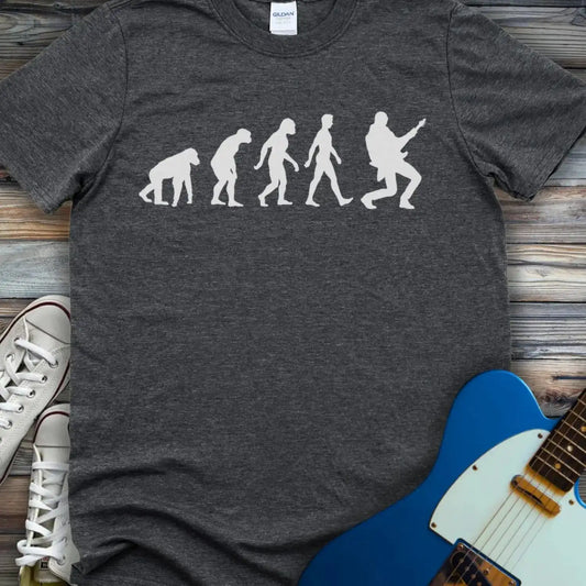Rock Star Evolution T-shirt Dark Heather Grey