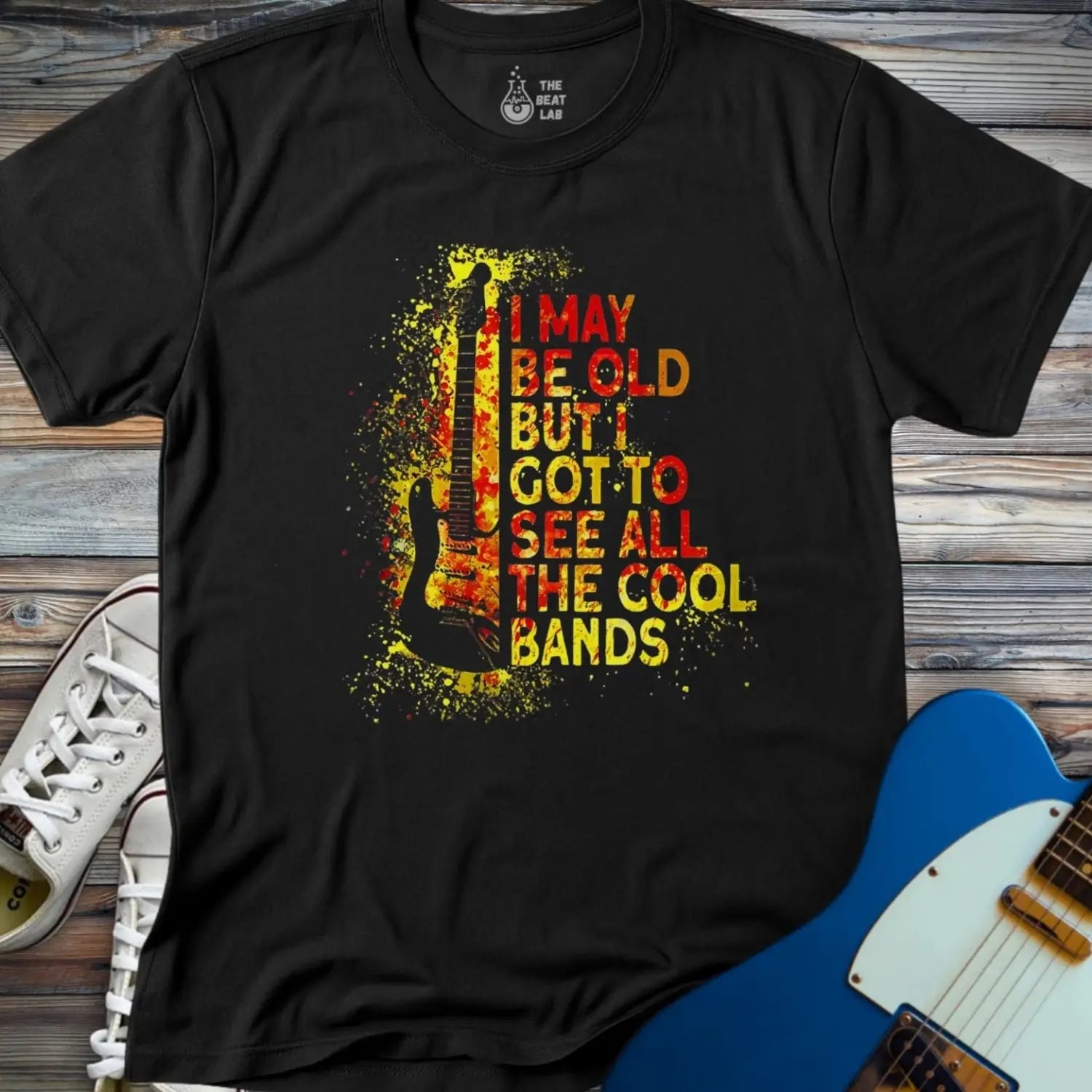 See All the Cool Bands T-shirt - Black / S - T-Shirt