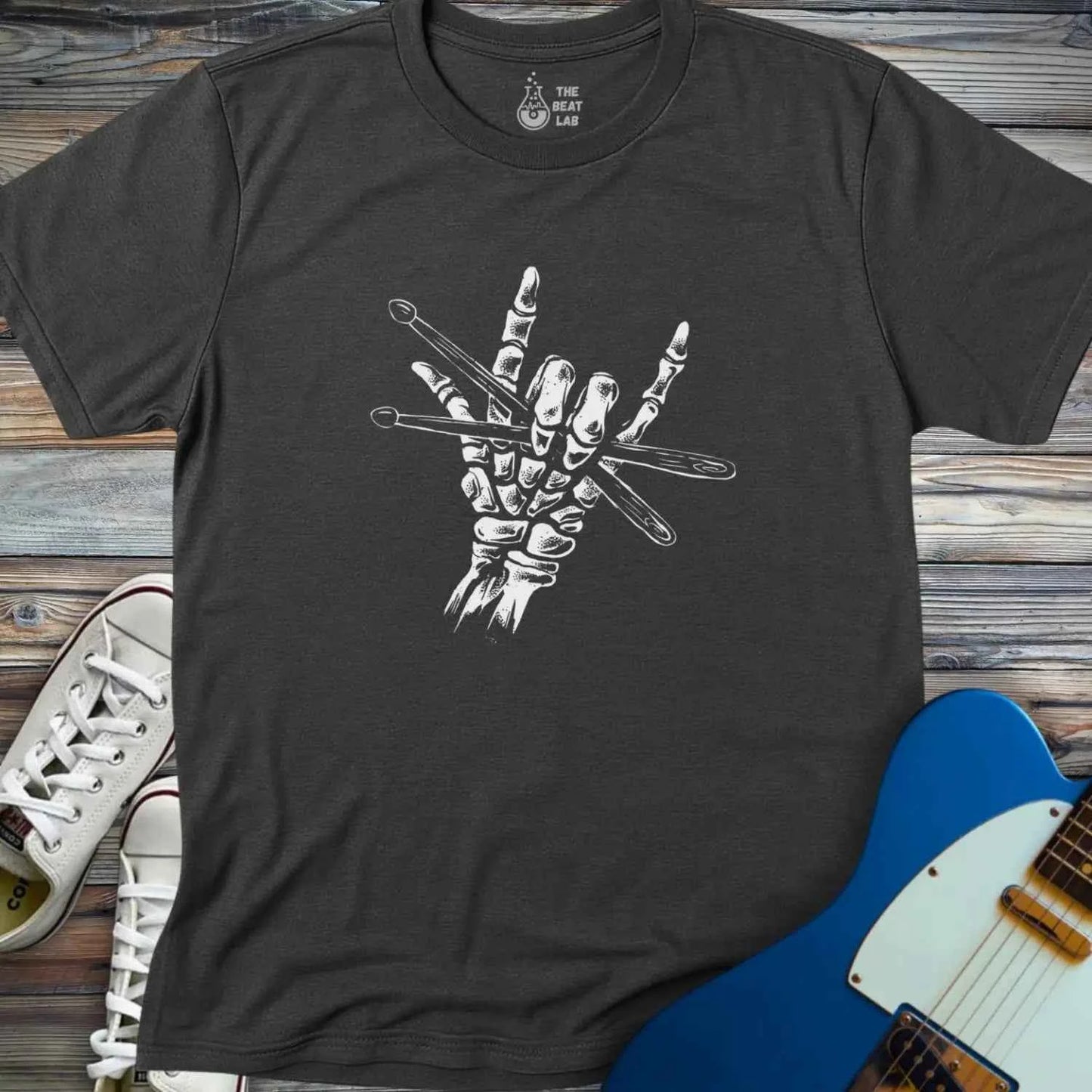 Skeletal Drummer T-shirt