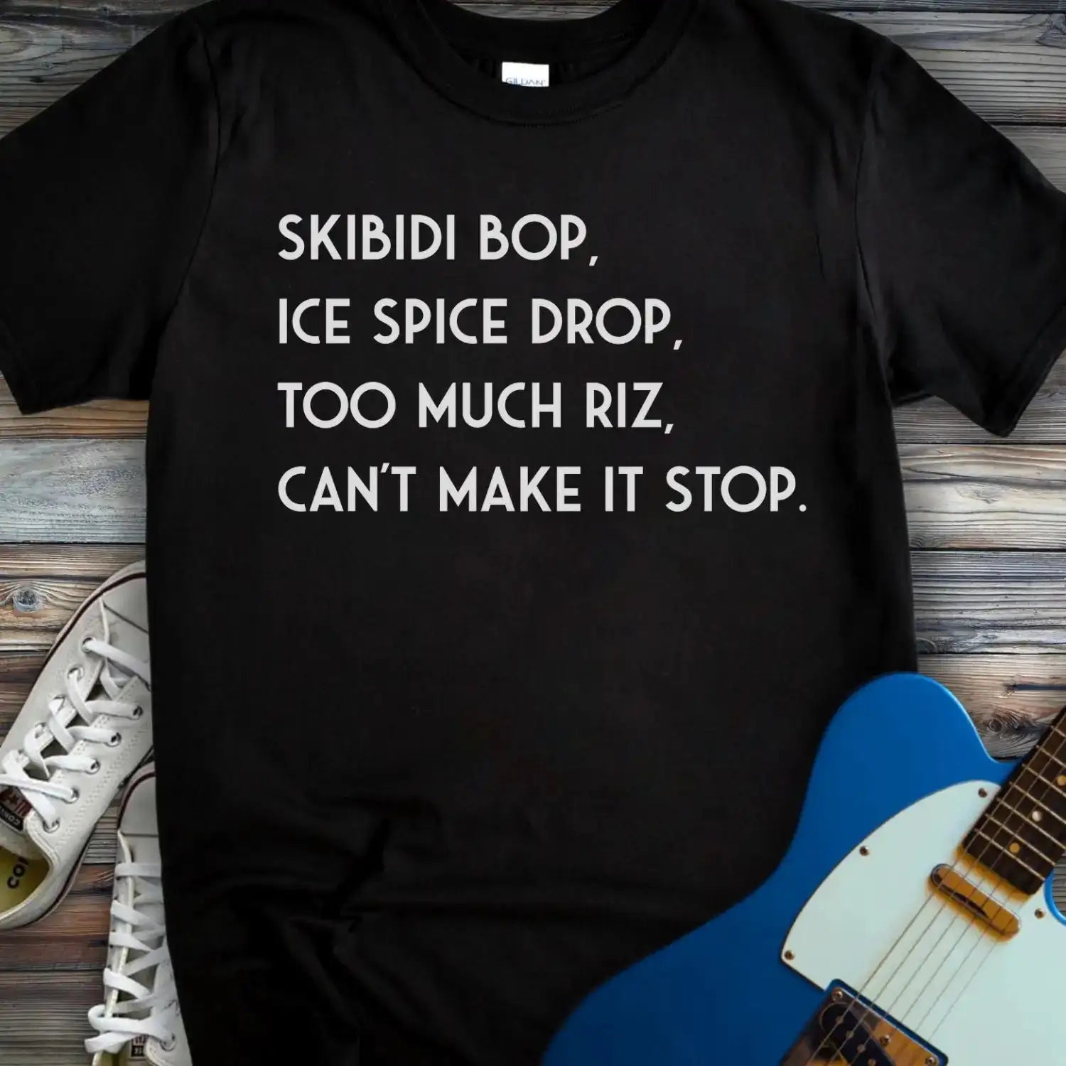 Skibidi Bop (II) T-shirt Black