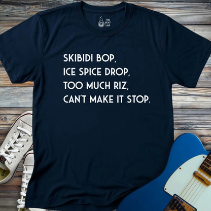 Skibidi Bop T-shirt - Navy / S - T-Shirt