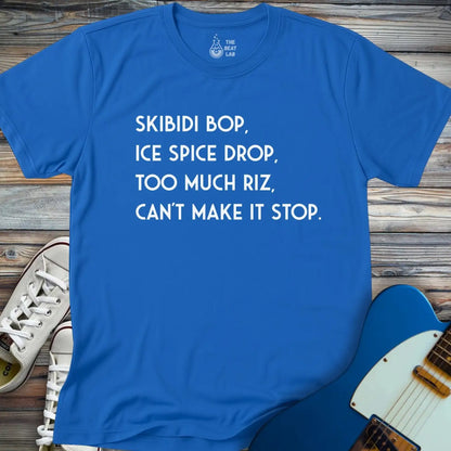 Skibidi Bop T-shirt - Royal / S - T-Shirt