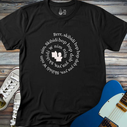 Skibidi Song T-shirt - Black / S - T-Shirt