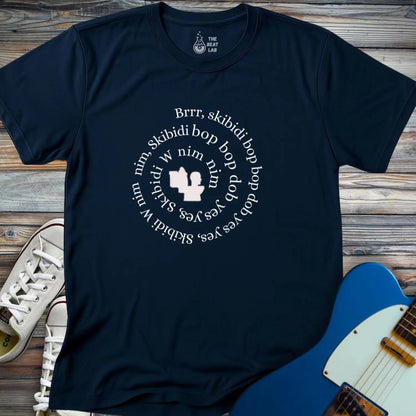 Skibidi Song T-shirt - Navy / S - T-Shirt
