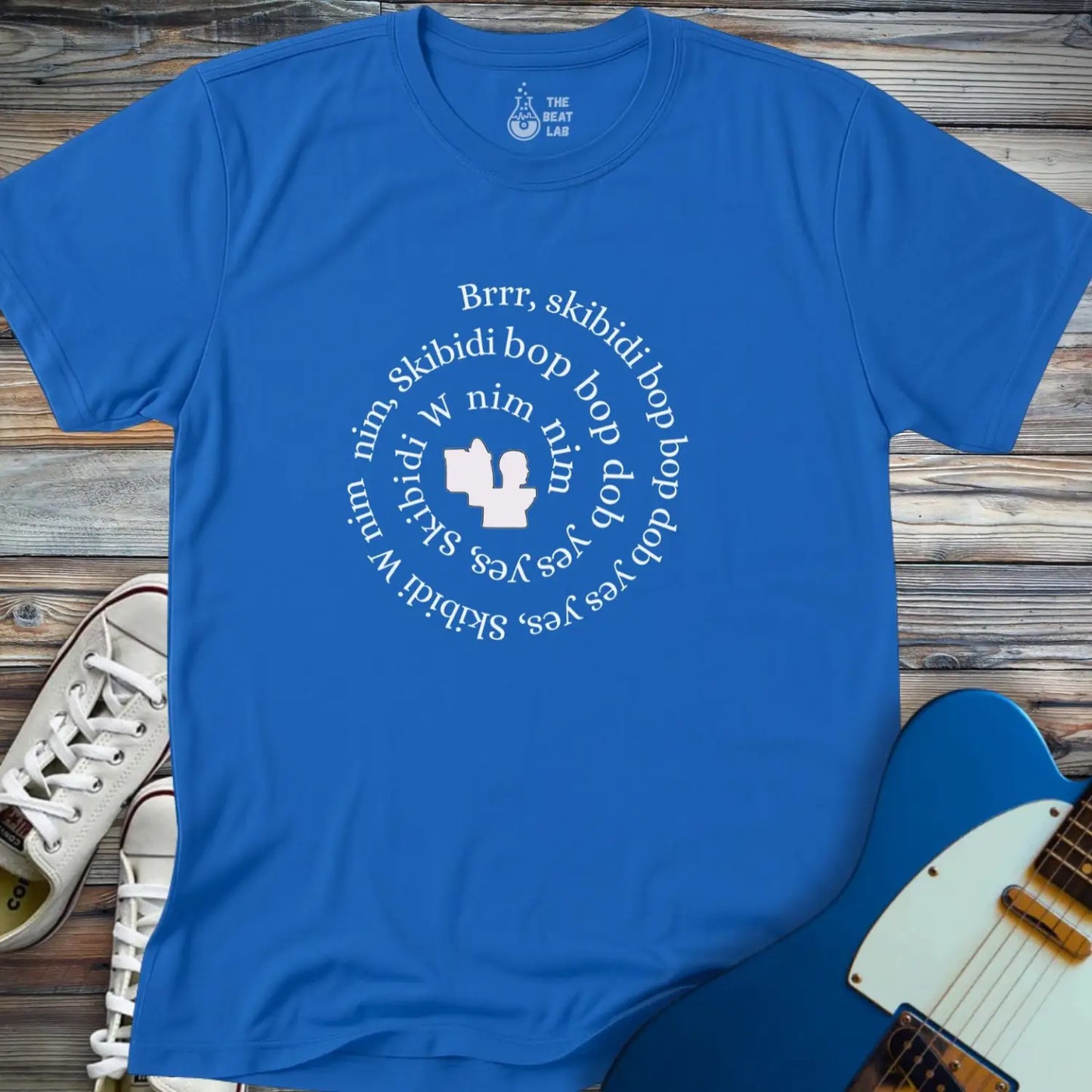 Skibidi Song T-shirt - Royal / S - T-Shirt