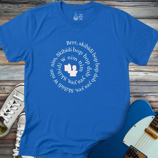 Skibidi Song T-shirt - Royal / S - T-Shirt