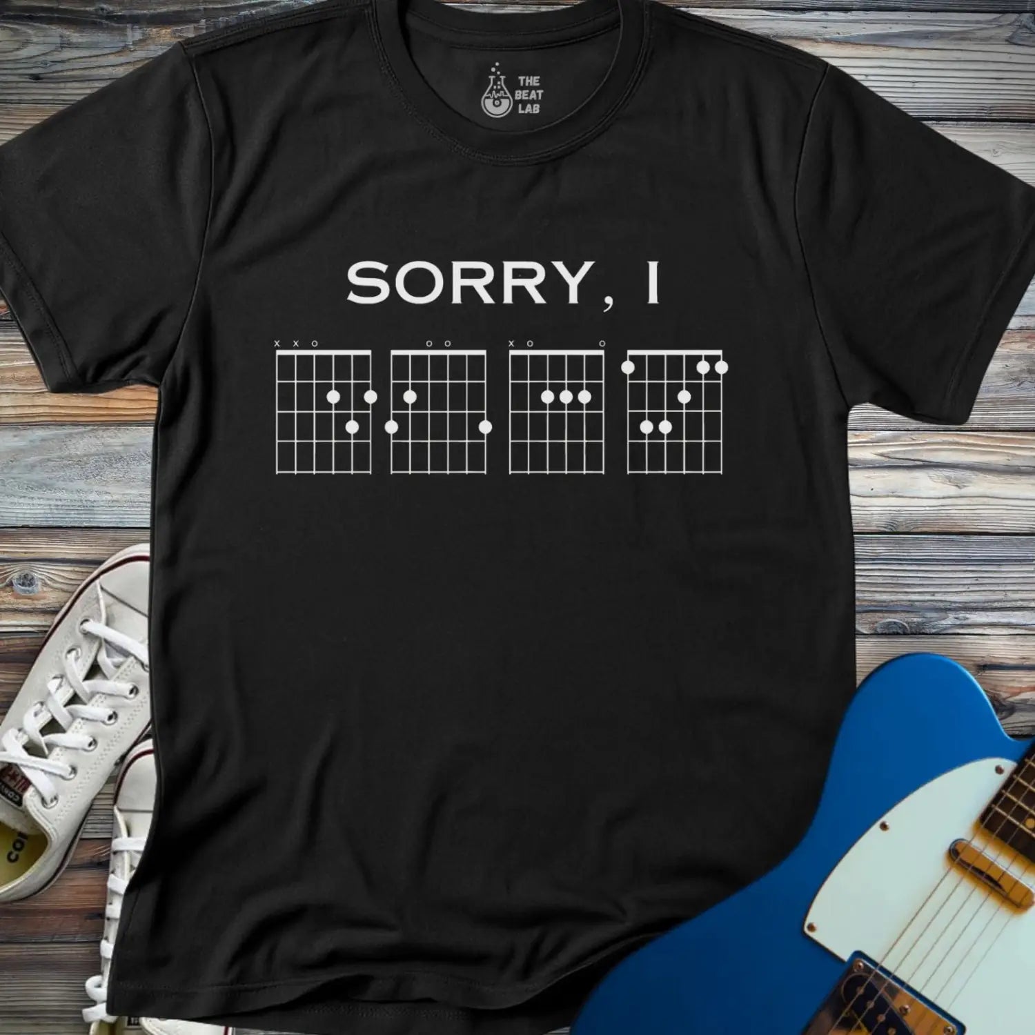 Sorry I DGAF (I) T-shirt - Black / S - T-Shirt