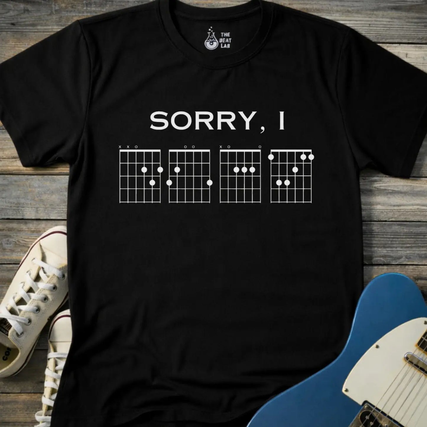 Sorry I DGAF (I) T-shirt - Black / S - T-Shirt