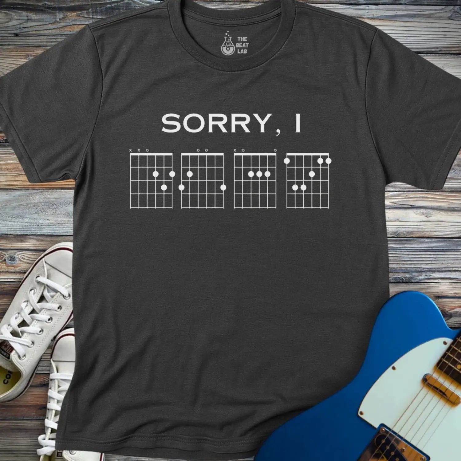 Sorry I DGAF (I) T-shirt - Dark Heather Grey / S - T-Shirt