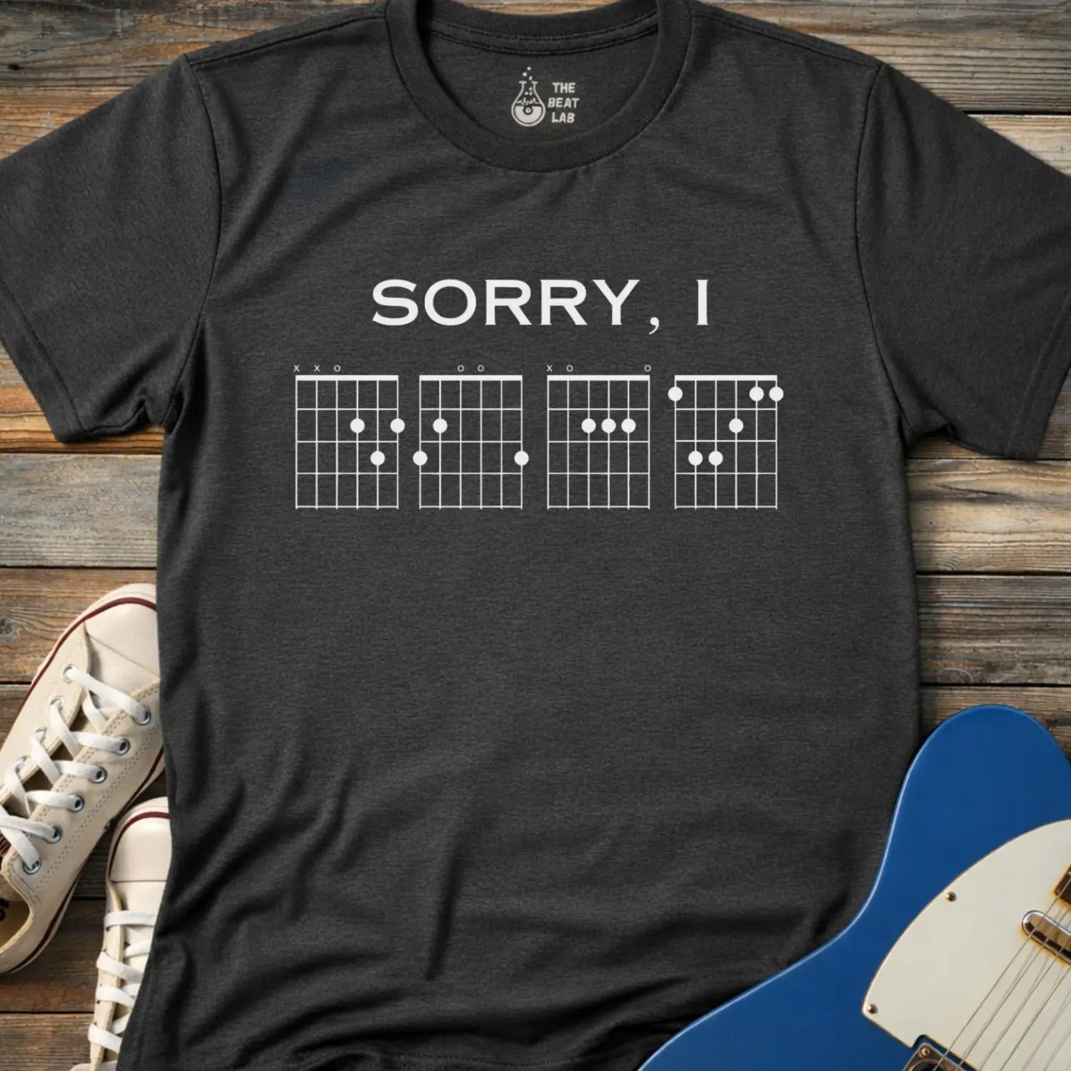 Sorry I DGAF (I) T-shirt - Dark Heather Grey / S - T-Shirt