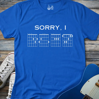 Sorry I DGAF (I) T-shirt - Royal / S - T-Shirt