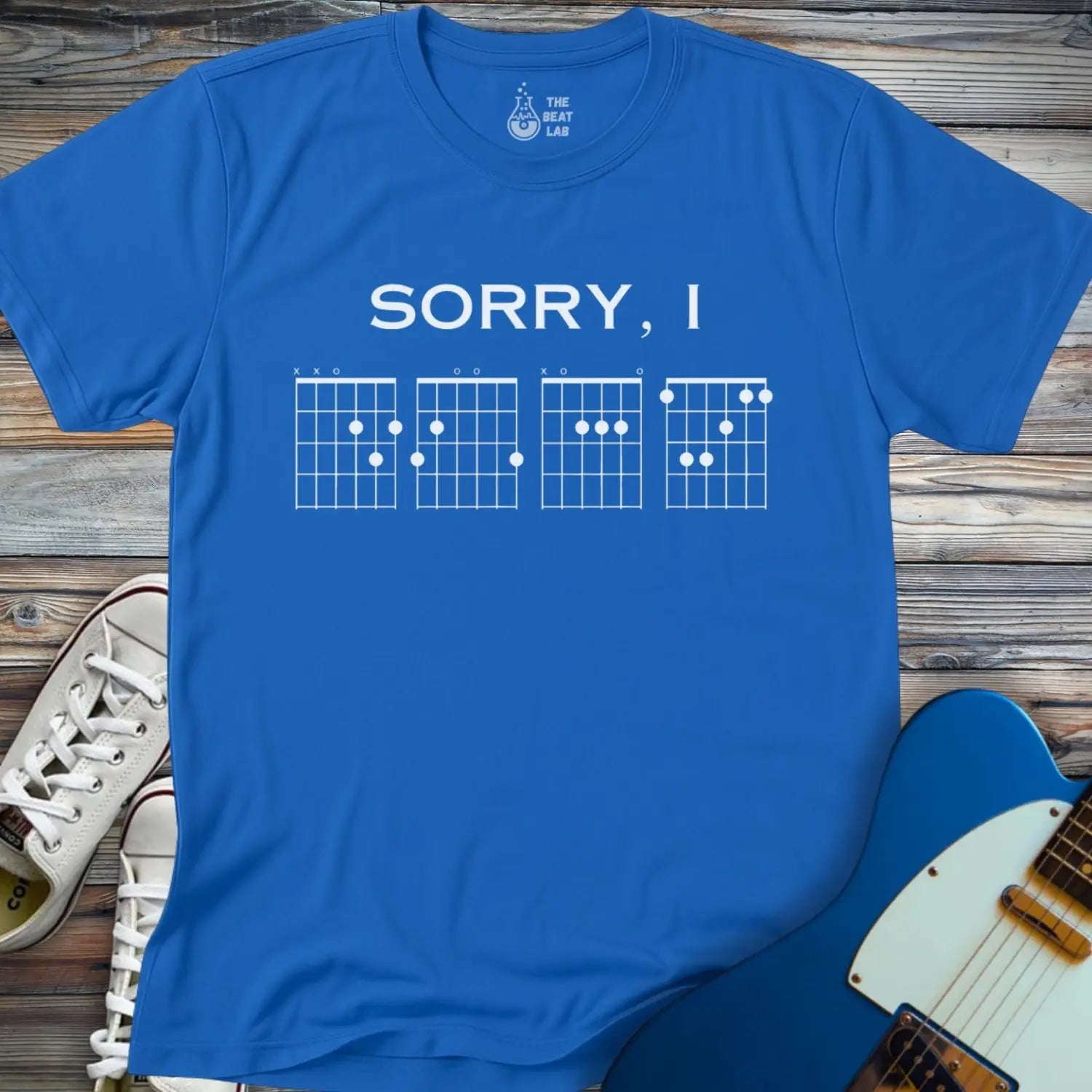 Sorry I DGAF (I) T-shirt - Royal / S - T-Shirt