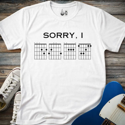 Sorry I DGAF (I) T-shirt - White / S - T-Shirt