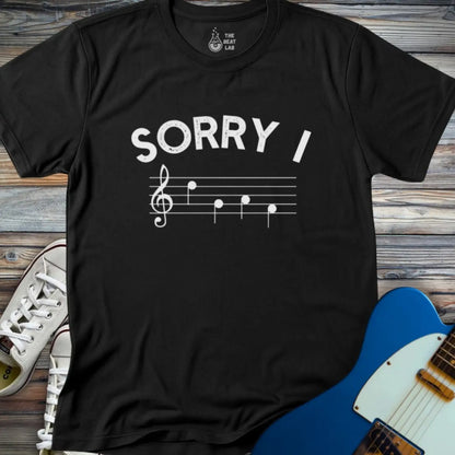 Sorry I DGAF (II) T-shirt - Black / S - T-Shirt